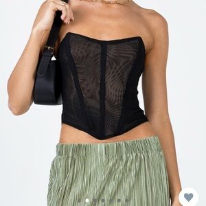 Princess Polly Corset Top 🖤
